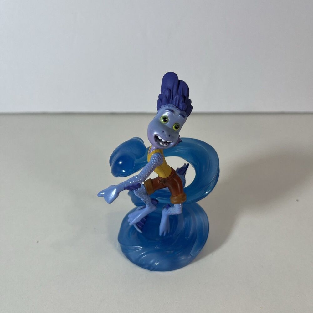 Original Disney Pixar Luca Alberto Scorfano Collectible Figure Sea Monster 3×4"